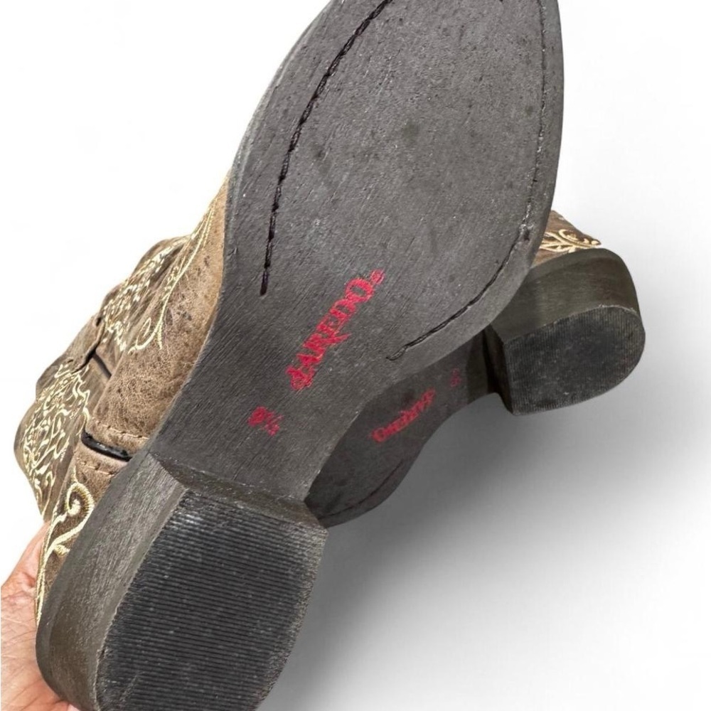 Laredo Dan Post No More Drama Red Womens Western Boots 3125 - Picture 3 of 6
